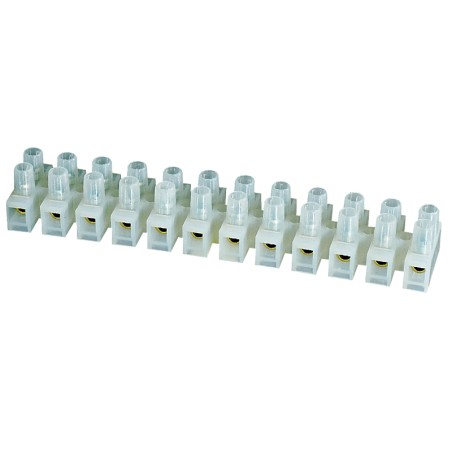 Listwa zaciskowa gwintowa termoplastyczna LTV12-4.0t transparentna | SIMET 23320310 | Elgra Bytom