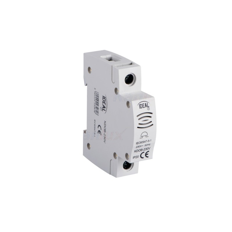 KDOB-230V Kanlux — Dzwonek Elektryczny 230V do Drzwi i Bramy | Elgra Bytom