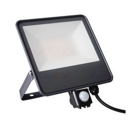 Naświetlacz LED z czujnikiem ruchu IQ-LED FL-50W-NW-SE 6000lm 4000K barwa neutralna IP44 5 lat gwarancji 33888