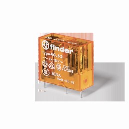 Przekaźnik miniaturowy serii 40: 2 P  8 A  24 V AC | FINDER