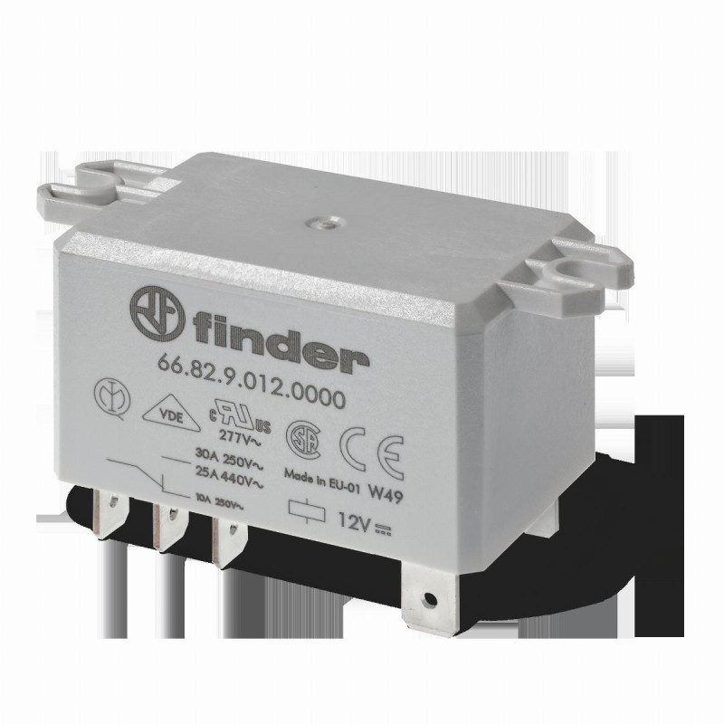 Przekaźnik mocy serii 66: 2 P  30 A  24 V DC, 66.82.9.024.0000