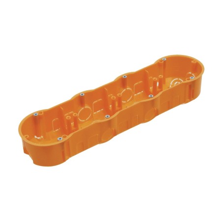 Puszka podtynkowa PK60 poczwórna z wkrętami A.0049Wp