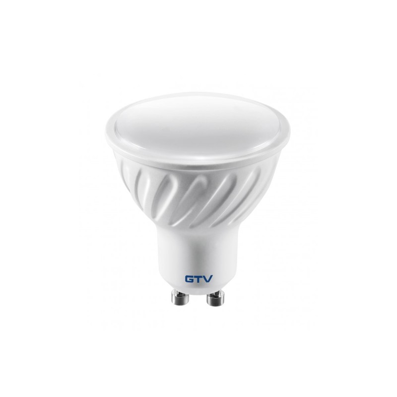 GTV LED GU10 7,5W WW 3000K 570lm AC180-250V 120°
