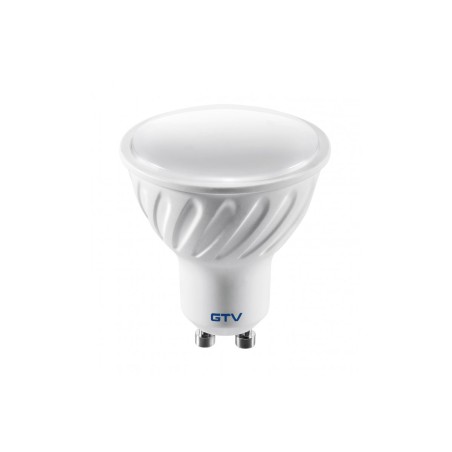 GTV LED GU10 7,5W WW 3000K 570lm AC180-250V 120°