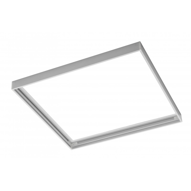 G-TECH RAMA DO MONTAŻU NATYNKOWEGO PANELI LED 60X60cm (TYPU PANEL LED GTV, G-TECH), BEZ ŚRUB, BIAŁA