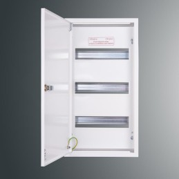 Rozdzielnica n/t modułowa RZ 6NN 3x12S 537x288x130 szyna TH35 IP30 RAL9003