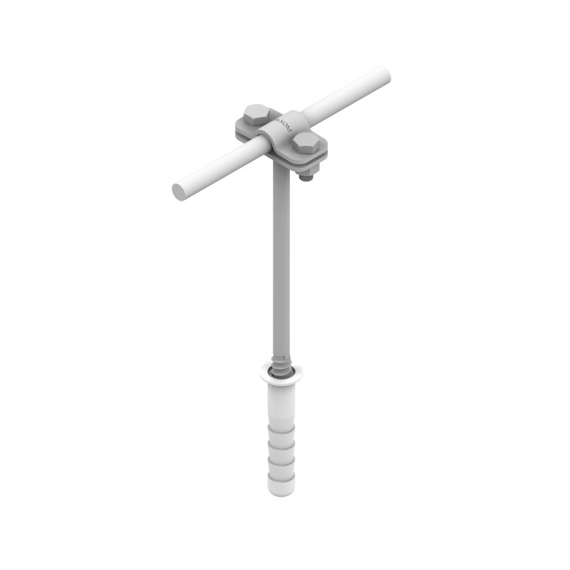 Uchwyt na drut wkręcany L 210mm z-śruba z kołkiem fi12 /OG/ TYP AN-43/OG/ Uchwyt na drut wkręcany L 210mm z-śruba z kołkiem fi12 /OG/ TYP AN-43/OG/