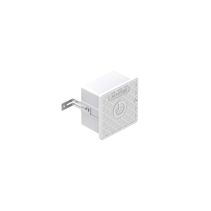 Skrz. probiercza ścienna 150x150x100 biała+ R /TW/ TYP AN-60A/B/R