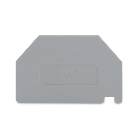 Ścianka rozdzielająca gr. 2 mm wystająca, szara 280-332