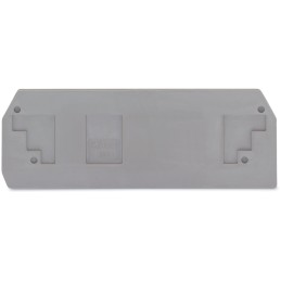 Ścianka końcowa/wewnętrzna gr. 2,5 mm, szara 283-350
