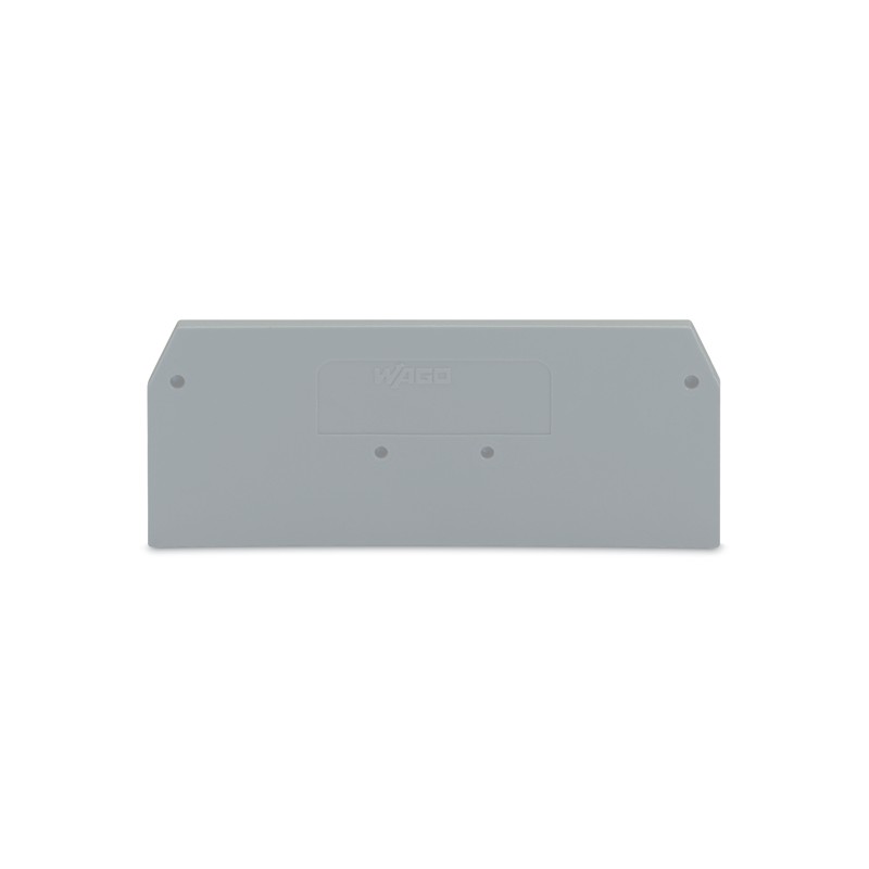 Ścianka końcowa/wewnętrzna gr. 2,5 mm, szara 281-324