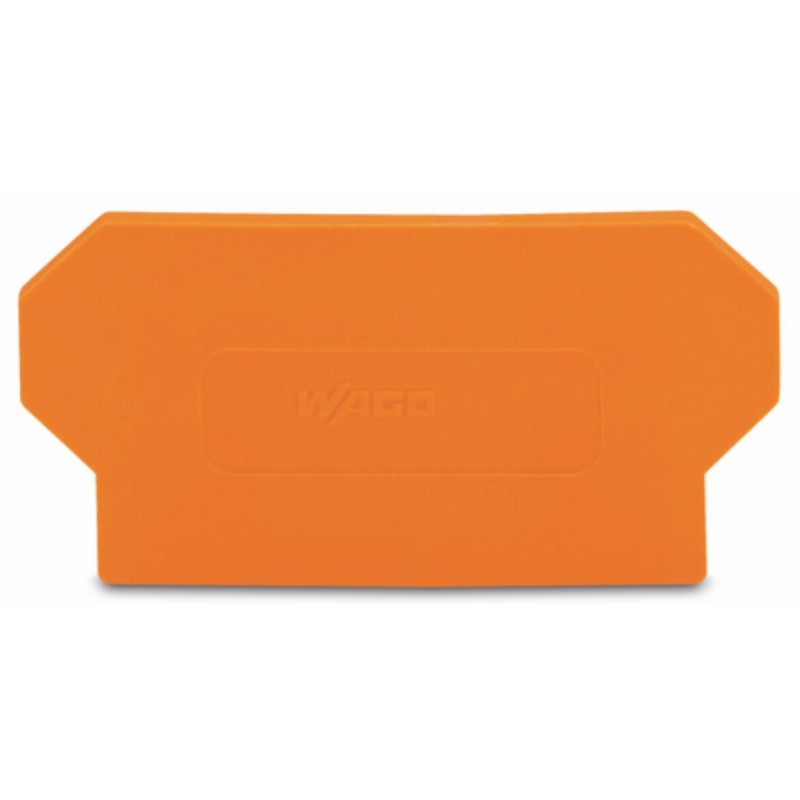 Ścianka rozdzielająca gr. 2 mm wystająca, pomarańczowa 281-327