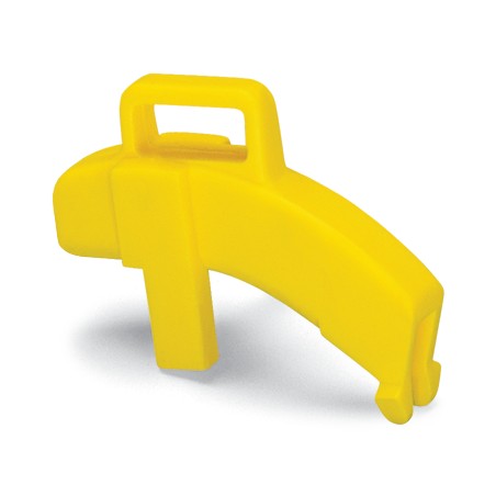 282-384 Blokada połącznika do łącznika uchylnego kolor żółty
