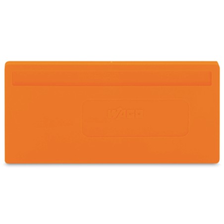 Ścianka rozdzielająca gr. 2 mm wystająca, pomarańczowa 281-331