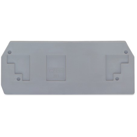 Ścianka końcowa/wewnętrzna gr. 2,5 mm, szara 283-325