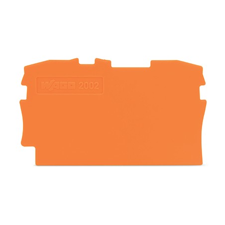 Ścianka końcowa/wewnętrzna gr. 0,8 mm, pomarańczowa 2002-1292