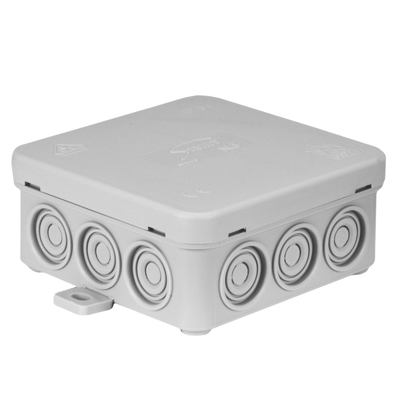Puszka naścienna 85×85×40 mm IP54 N6 FASTBOX SIMET 83006002