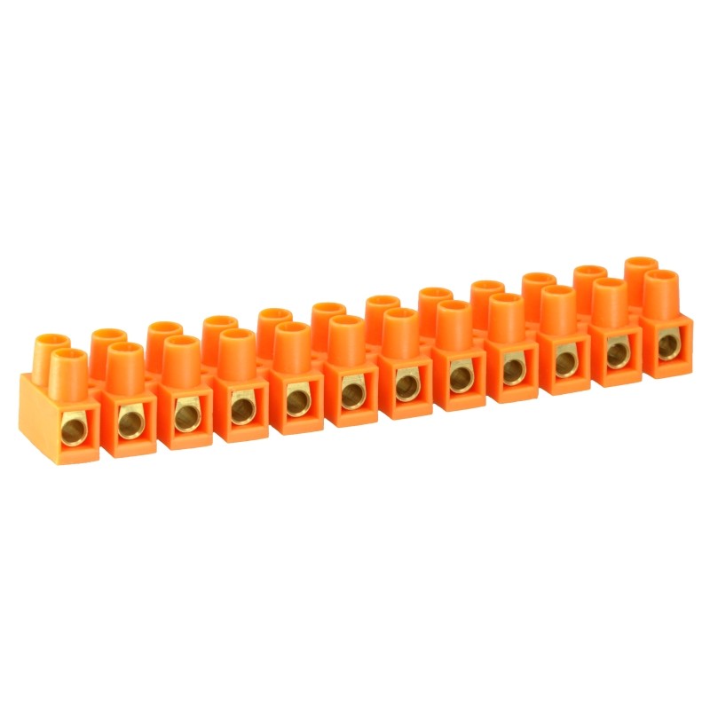 Listwa zaciskowa gwintowa 12‑torowa 16mm2 pomarańczowa LTF 12‑16.0 21612108 Listwa zaciskowa gwintowa 12‑torowa 16mm2 pomarańczowa LTF 12‑16.0 21612108
