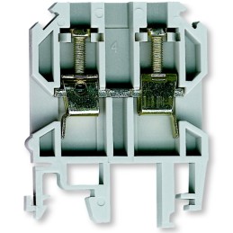 ZSG1-4.0s Złączka szynowa gwintowa, 4,0 mm², TS 32,35, 1 tor  - kolor szary