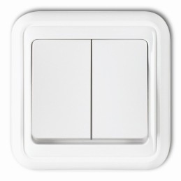 LIZA Łącznik świecznikowy biały