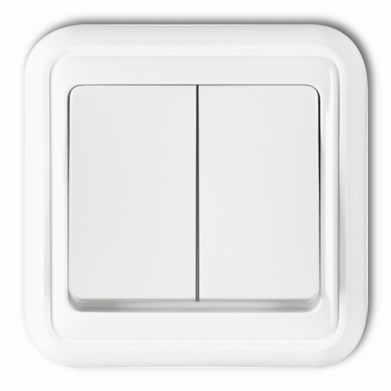 LIZA Łącznik świecznikowy biały