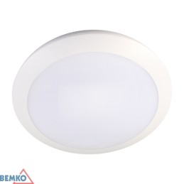 Plafoniera LED KATIA 16W IP66 z czujnikiem mikrofalowym | BEMKO | Elgra Bytom