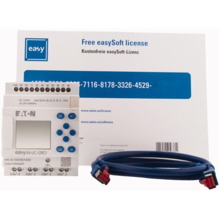 EASY-BOX-E4-UC1 Starterkit easyE4 – Soft + kabel kresowy | EATON 197227 | Elgra Bytom