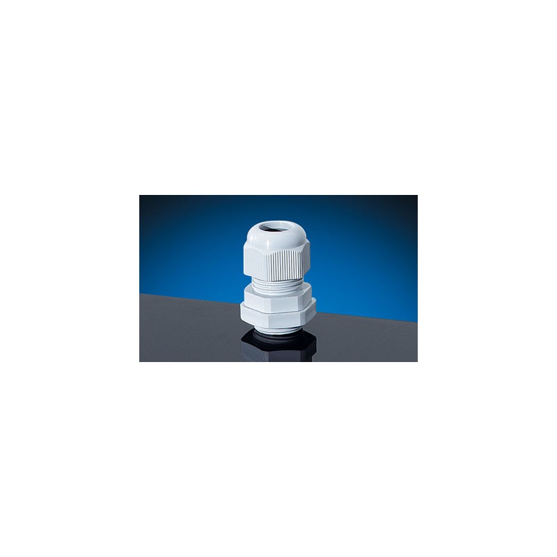 AKM 16 Dławnica skręcana IP 66/IP 67, M 16, średnica kabla: 5-10 mm, do instal. zewnętrznych, szara