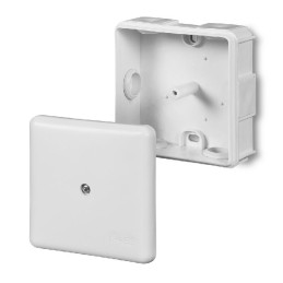 Puszka hermetyczna n/t 86x86x39mm pusta IP55 biała 0226-00