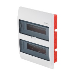 ELEGANT rozdzielnica podtynkowa 2x12 PE+N IP40 | Dymna | ELEKTRO-PLAST