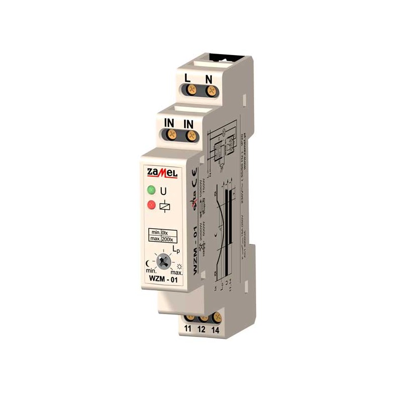 WYŁĄCZNIK ZMIERZCHOWY Z SONDĄ SOH-01 230V AC TYP: WZM-01/S1