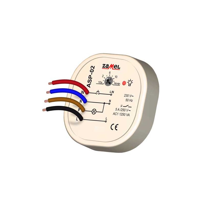 AUTOMAT SCHODOWY 230V AC TYP: ASP-02