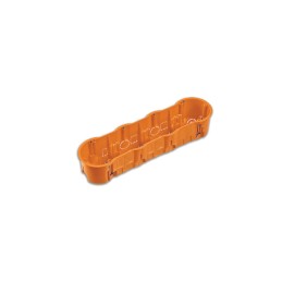 Puszka końcowa 60 poczwórna do płyt gipsowych głęboka A.0047PG