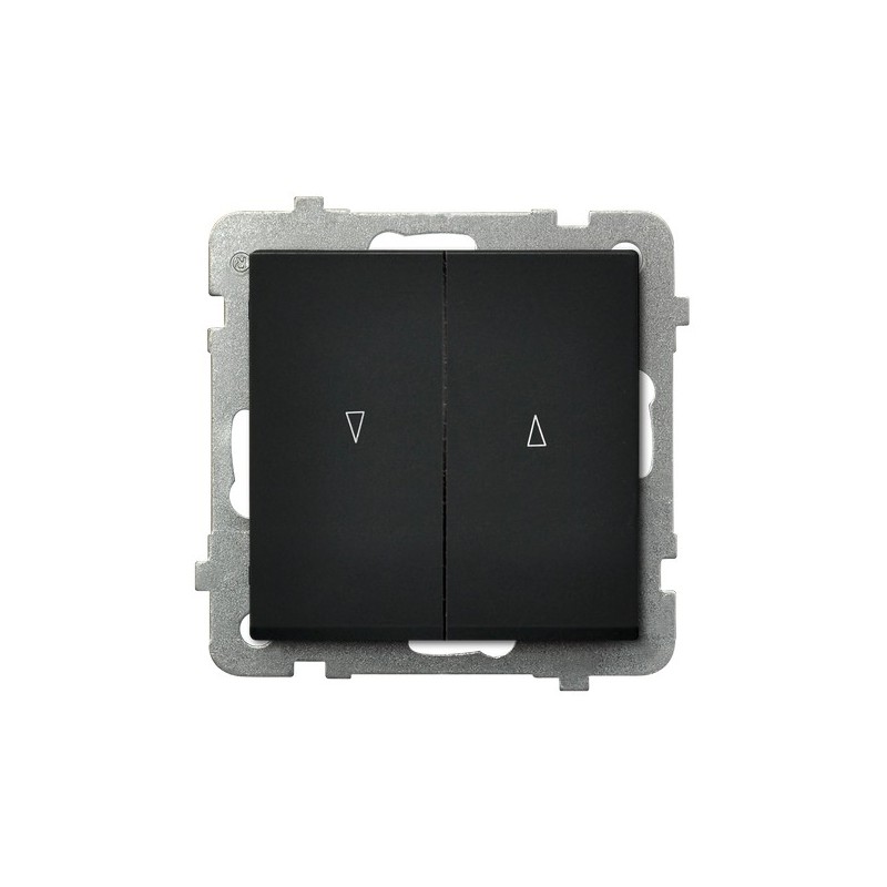 SONATA Łącznik żaluzjowy z blokadą mechaniczną - kolor czarny metalik