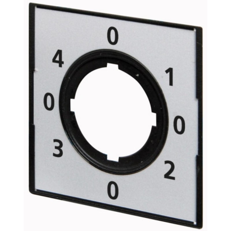 Tabliczka opisowa aluminium kwadratowa 0‑1‑0‑2‑0‑3‑0‑4 M22-XCK2 | EATON 279435 | Elgra Bytom