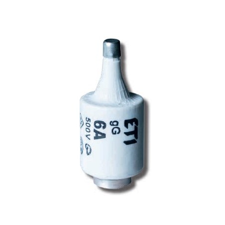 Wkładka topikowa bezpiecznikowa szybka DII gF 6A 500V (BiWts)