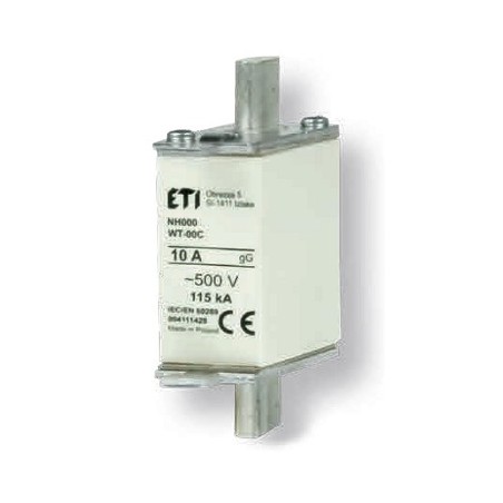 NH000/WT-00C gG 100A/500V Wkładka topikowa NH - zwłoczna