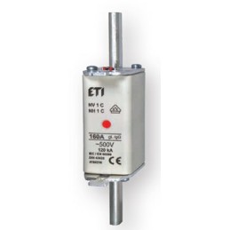 NH1C gG 25A/500V Wkładka topikowa NH - zwłoczna / KOMBI