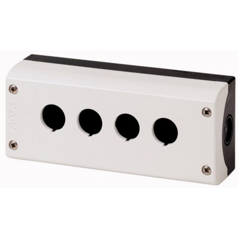 Obudowa kasety 4‑otworowa 22mm szara IP67 M22‑I4 | EATON 216539 | Elgra Bytom