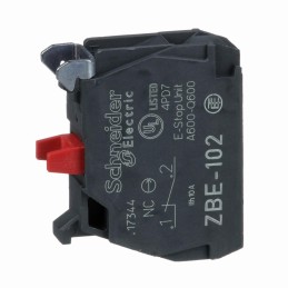 Blok styków pomocniczych Harmony XB4 1NC fi22mm montaż czołowy ZBE102