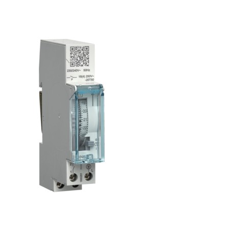 Zegar analogowy dobowy bez rezerwy chodu, 230V, 1NO 16A