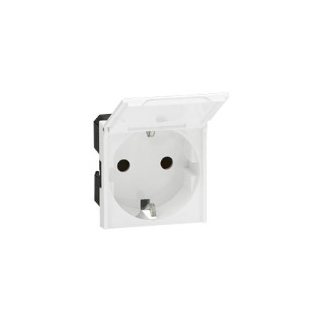 M45:GN. SCHUKO 2P+Z Z KLAPKA, Legrand