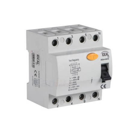 KRD6-4/40/30 Wyłącznik różnicowoprądowy
