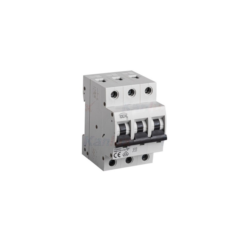 Wyłącznik nadprądowy 3P C 16A AC KMB6-C16/3 23154