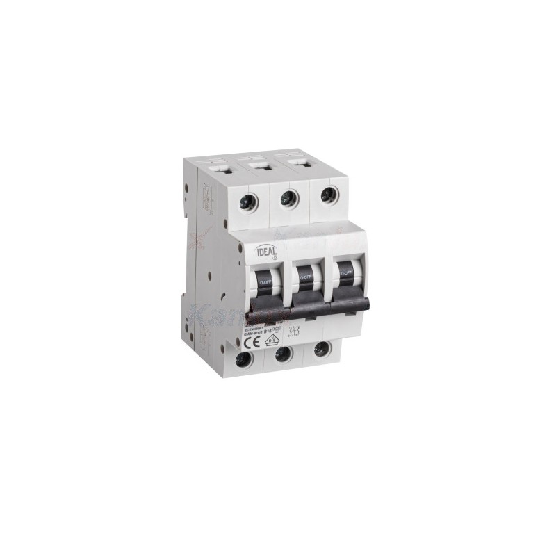 Wyłącznik nadprądowy 3P B 16A AC KMB6-B16/3 23149