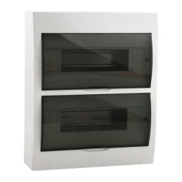 DB212S 2X12P/SMD Kanlux — Rozdzielnica Natynkowa z Listwami DIN 2x12 | Elgra Bytom