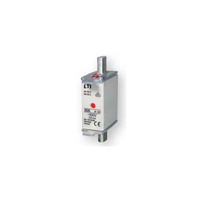 NH000 gG 80A/500V Wkładka topikowa NH - zwłoczna / KOMBI NH000 gG 80A/500V Wkładka topikowa NH - zwłoczna / KOMBI