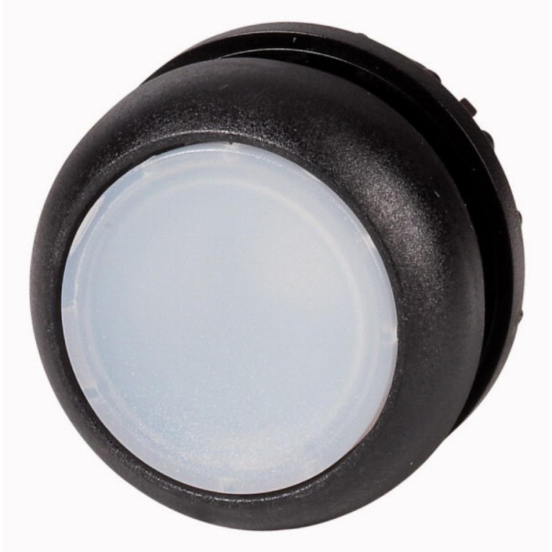 Napęd przycisku biały z podświetleniem z samopowrotem M22S-DL-W