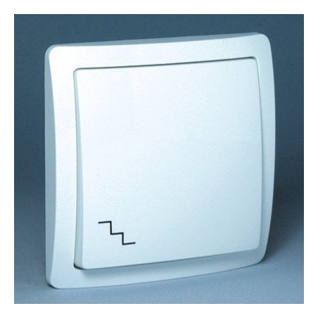 BW6e/11 Łącznik schodowy biały