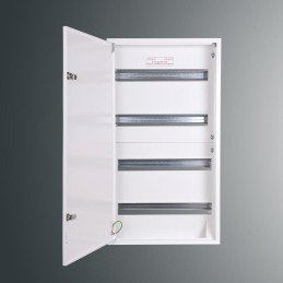 Rozdzielnica n/t modułowa RZ 21NN 4x20S 762x423x200  szyna TH35  IP30  RAL 9003